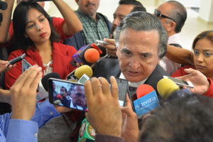Dip. Glafiro Salinas Mendiola, presidente de la Comisión de Seguridad en el Congreso Tamaulipas.
