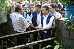 El mandatario tamaulipeco realizó este viernes un recorrido en los tres municipios más afectados de la zona conurbada del sur de la entidad.