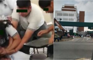 Pelea de estudiantes del CBTis 164 manda a una al Hospital