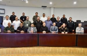 Se reúnen autoridades municipales y estatales de seguridad