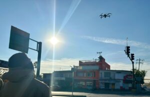 Utiliza Escobedo drones para agilizar tráfico