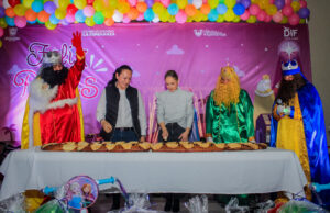 Ana Cristina Festeja a Niños Maderenses el Día de Reyes