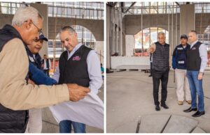 Significativo avance de rehabilitación del Salón de Usos Múltiples en Cd. Madero