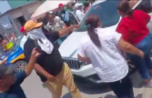 Encapuchados vinculados a MORENA intimidan a votantes en Tampico