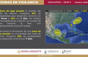 Posible ciclón podría alcanzar costas de Tamaulipas