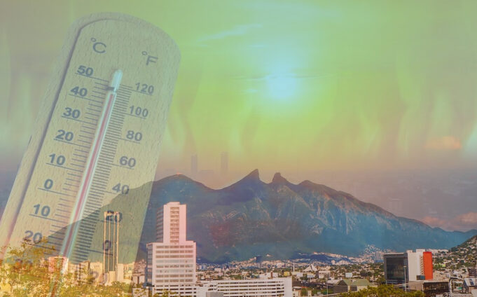 Calor en Monterrey Calor de tres días y advierte PC de posibles incendios
