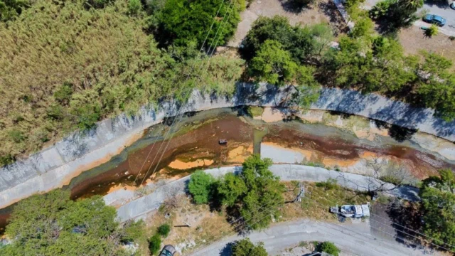 contaminacion ternium arroyo La Talaverna Multa a Ternium de 80 mdp por contaminar arroyo La Talaverna