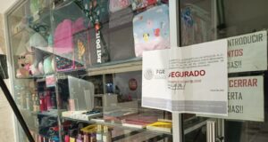 Operativo federal contra piratería deja dos locales asegurados en Plaza Campestre